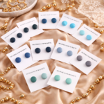 Hijab Round Magnet Pack of 2 (Multicolor)